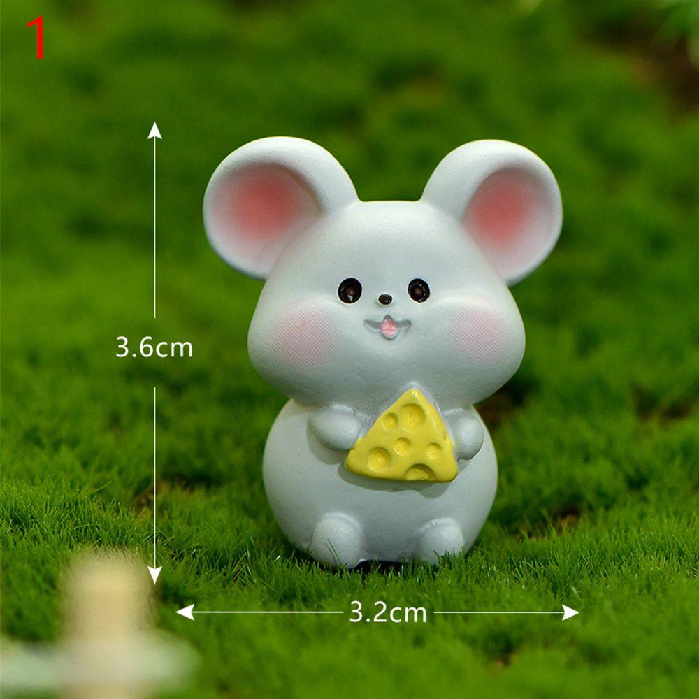 Cute Desktop Statues DIY Zodiac Figurine Tiger Miniature Micro Landscaping For 2025