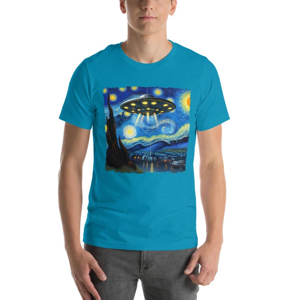 Starry Night UFO Shirt 2 4XL