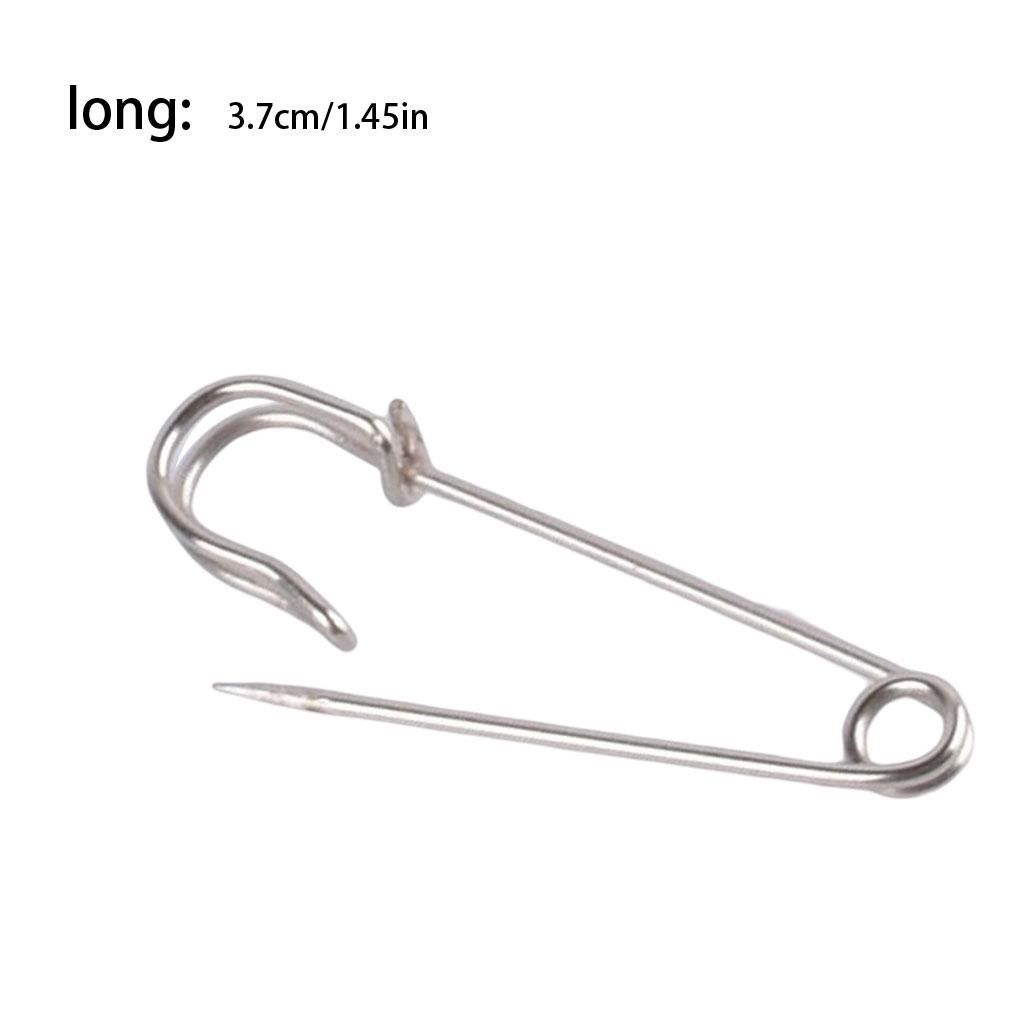 Simple Design Party Banquet 37mm Sweater Infant Diaper Clip Shawl Scarf Nappy Women Safety Skirt Hat Fixture Clips Baby Pin