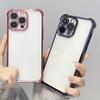 For Tecno Spark Go 1 2025 2024 2023 Spark 20 20C 10C Pop 9 8 7 Pro Case Clear Luxury Shockproof Four Corner Electroplated Cover