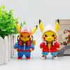 Trendy Music Clothing Pikachu Pvc Character Toys Model For Kids Collectors And