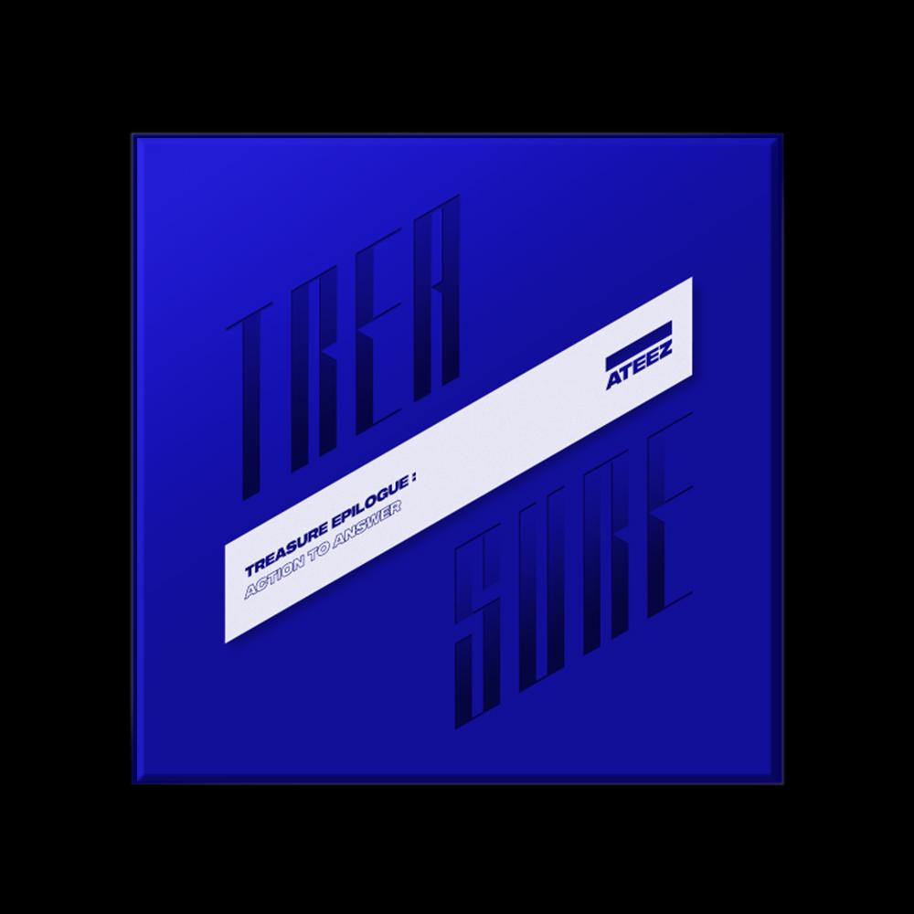 ZERO A ver. FEVER EPILOGUE Album+Folded Poster+Extra Photocards Set ATEEZ
