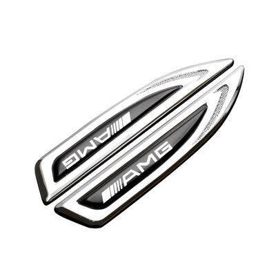For Benz SC852pcs Car Fender Side Blade Emblem Stickers For Mercedes Benz AMG W108 W126 W168 W203 W204 W205 W212 Auto Decorative Accessories UB2