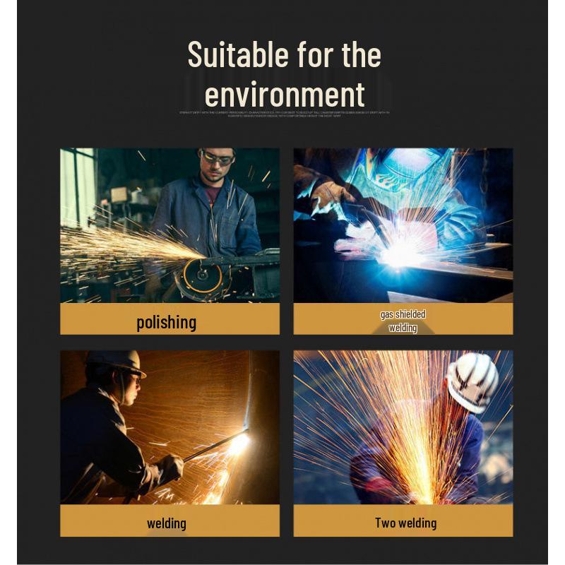 Electric Welding Goggles - Protective Anti-Glare Safety Goggles for Welders and Construction Sites