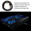 Replacement USB Cable Braided Connect Wire for  Panthera Evo Arcade Stick