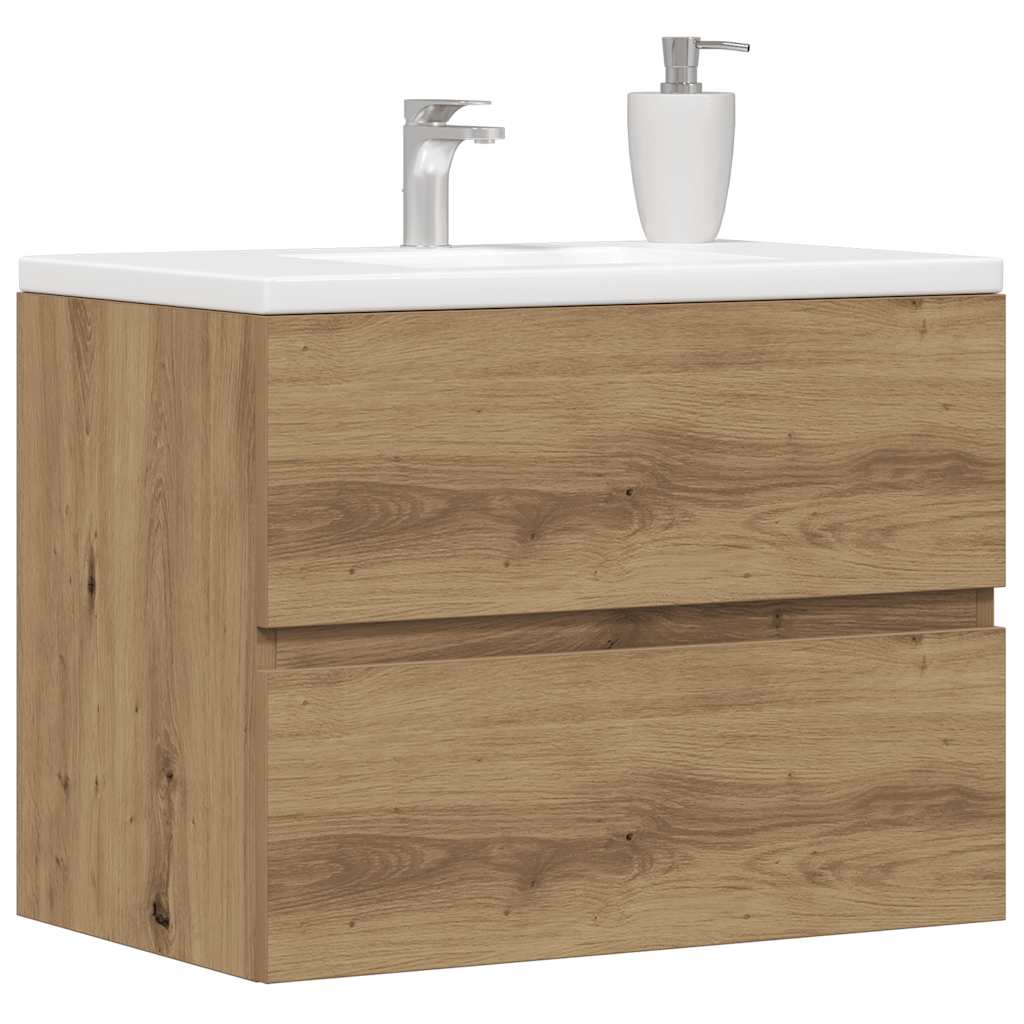 Bathroom Cabinet Artisan Oak 60 X 38.5 X 45 Cm Particleboard