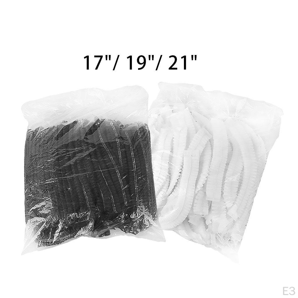 100 Pcs Disposable Hair Shower Caps Non-woven Hat Industries