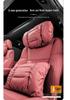 Luxeed S7/R7 Headrest Neck Pillow & Lumbar Support Cushion for Car Interior