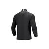 Under Armour Logo Print Stand Collar Half Zip Training Hoodie Men hoodies Black 21600601-001