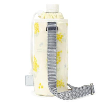 COLORFUL CANDY STYLE Water Bottle Shoulder Mimosa N3771400 Holder, Girl's Cover, Case, Strap, Insulated, Fleur,