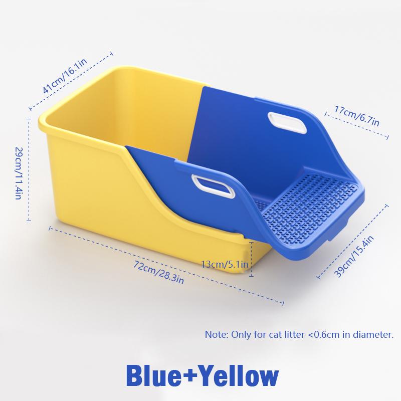 Cat Supplies Toilet Cat Litter Box Semi-closed Extra Large Size To Prevent Splashing Outside Automatic Litter Box