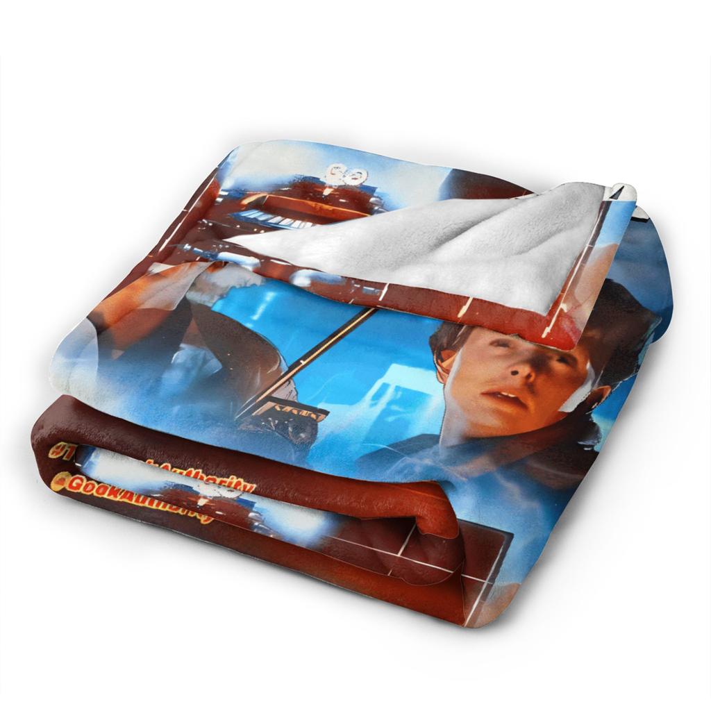 Back to the Future Warm Soft Blanket  Kids Adult Plush Throw Blanket Novelty Home Decor Flannel Bedspread Sofa Bed Cover