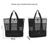 Insulated Beach Bag for Travel, Double Layer Wet Dry Separation, Portable Cooler Lunch Tote, Waterproof Picnic Bag with Large Capacity