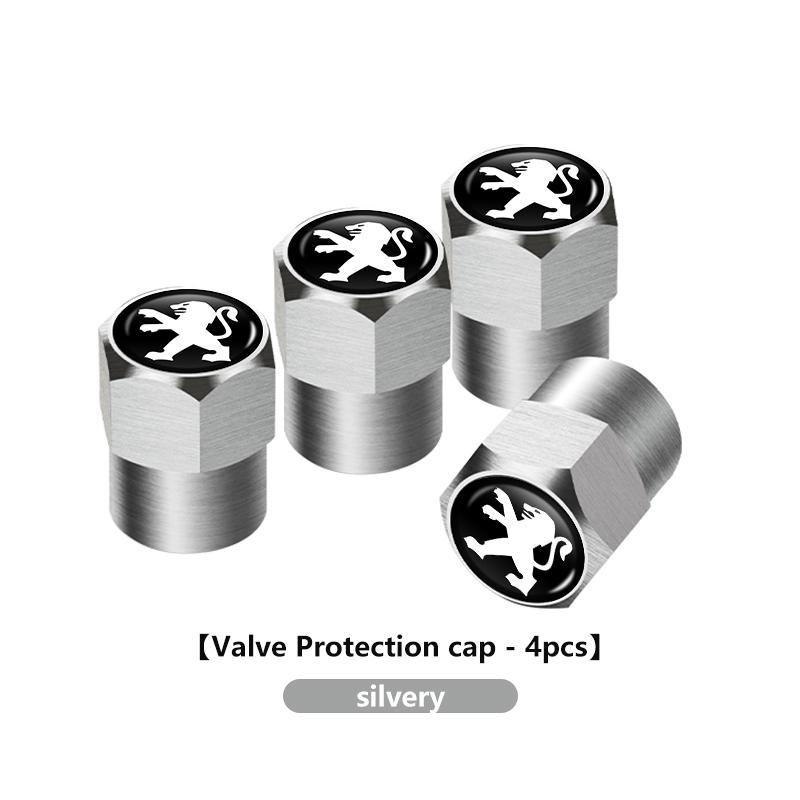 2026 Adesivo Auto Caldo Per Peugeot Stelo Valvola Pneumatico Auto Tappo Stile Zigrinato Tappo Valvola Pneumatico 407 508 2008 5008 107 106 205 4008 301 6
