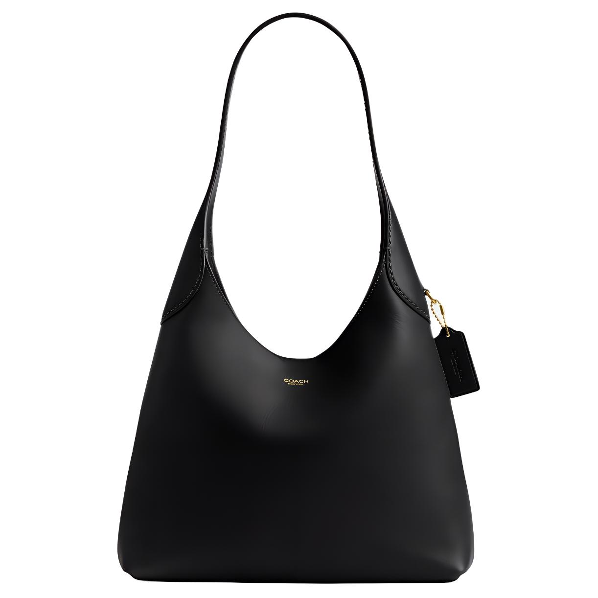 Coach Mini Cally Crossbody Bag Pebble Leather Black CU068-B4BK Basic Set (Bag+Dust Bag)