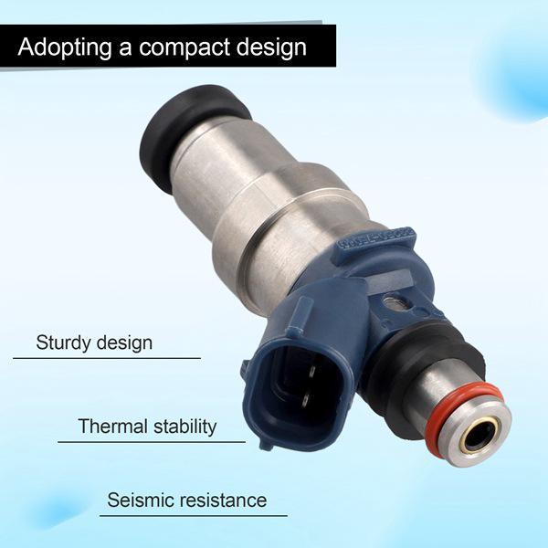 Set of 4 Fuel Injectors Compatible with Tacoma Hilux