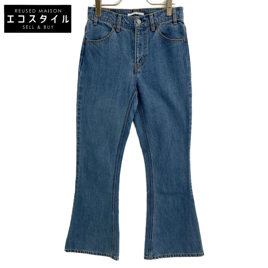 J.B.ATTIRE JBS-2411 FADED INDIGO RIVE GACHE DENIM Bottoms O Indigo blueUsed
