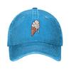 Fusible Ice Cream Unisex Fashionable Baseball Cap Adjustable Trucker Cap Sports Cap Adjustable Sandwich Cap Four Seasons