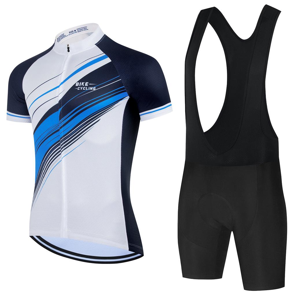 Men's Cycling Outfit Bicycle Shorts Road Bike Sports Set Mountain Cycle Jersey Breathable Summer Clothing Pro Uniform
