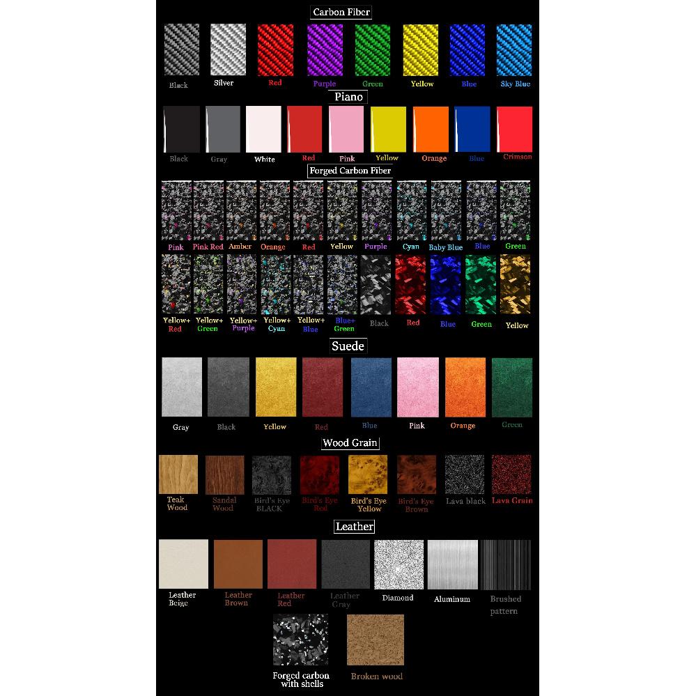 5pcs Carbon Fiber Interior Auto Radio Console System Panel Trim Sticker For Nissan 370Z Z34 2009- Modification Decoration