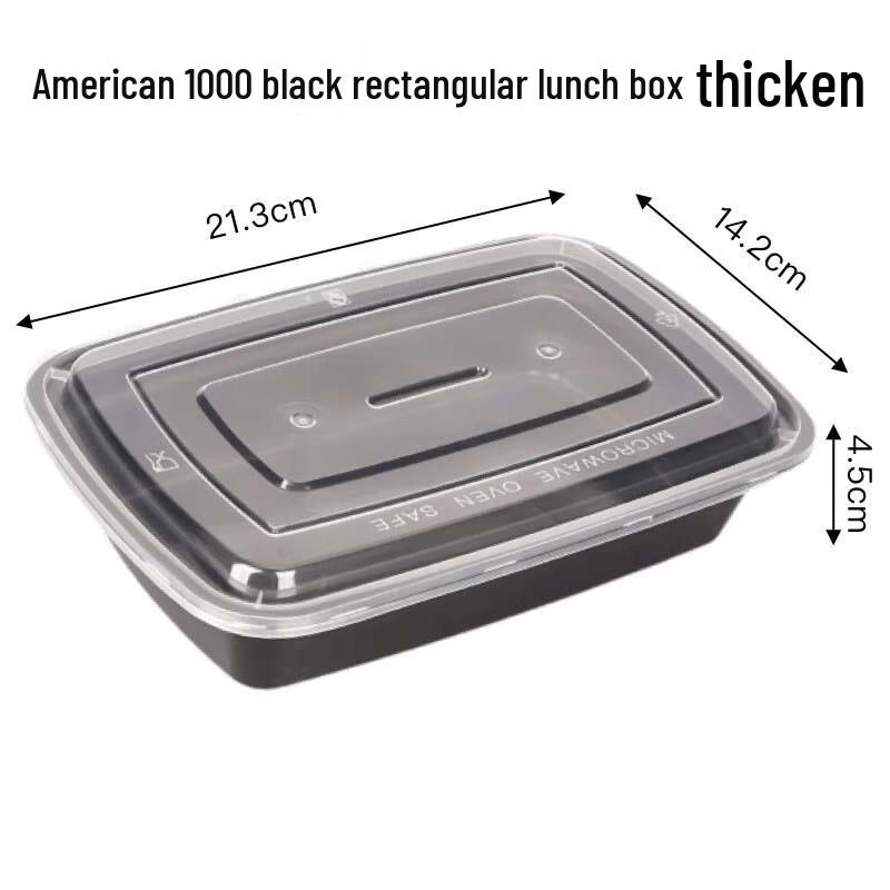 

Sheng Bi Lai Rectangular Disposable Takeout Containers