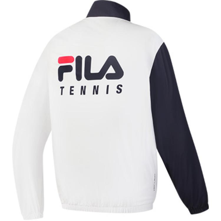 New FILA Jackets Men's Jade White A11M443705F-WT