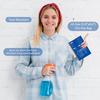 Cleaning Planner & Checklist, Undated Daily Weekly Household Cleaning Schedule Organizer, Home Cleaning Journal To Stay Neat, Organized &