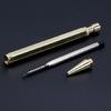 2Pcs Hexagonal Metal Ballpoint Pen Office Signing Pen for Office School 1.0mm Pen Tip Smooth To Write