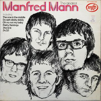 LP Record MANFRED MANN  The Greatest MFP5269 Music For Pleas 1972 UK Rock Used