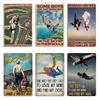 Skydiving Choose Something Fun Sky Diving Happily Ever After HDV Metal Plaque Pub Cinema Wall Decor Printed Tin Sign Poster