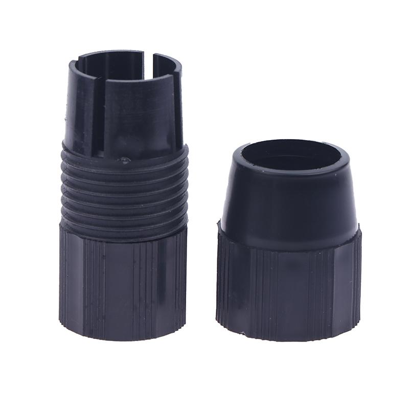 1Pc Plastic Telescopic Tube Connector Dip Net Pole Telescoping Pipe Twist Clamp Fixed Lock For Diy Carbon Fiber Tube