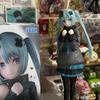 New Anime Hatsune Miku Handmade In A World With Closed Windows Collectible Anime Action PVC Model Animation Peripheral Ornaments