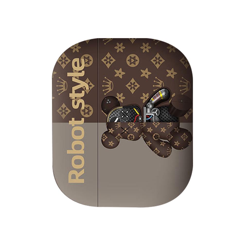 1Pc Cute Cartoon Silicone Earphone Case Protection For Apple Airpods 3, Brown