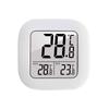 מדחום-לחות דיגיטלי LCD לחדר פנימי, מיני אלקטרוני, מד טמפרטורה ולחות, חיישן, תחנת מזג אוויר לבית