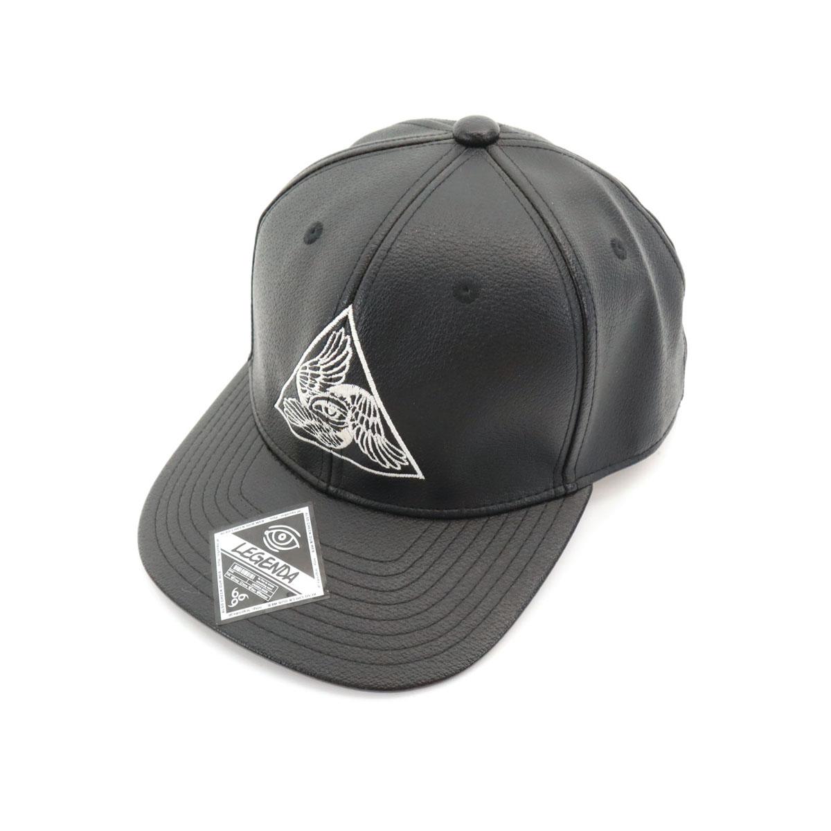 

LEGENDA кожаная кепка БЕСПЛАТНАЯ черная шляпа Мужская Б/У
