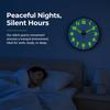 8 Inch Luminous Wall Clock Silent Quartz Wall Clock Minimalist Glowing Hanging Clock  Dorm