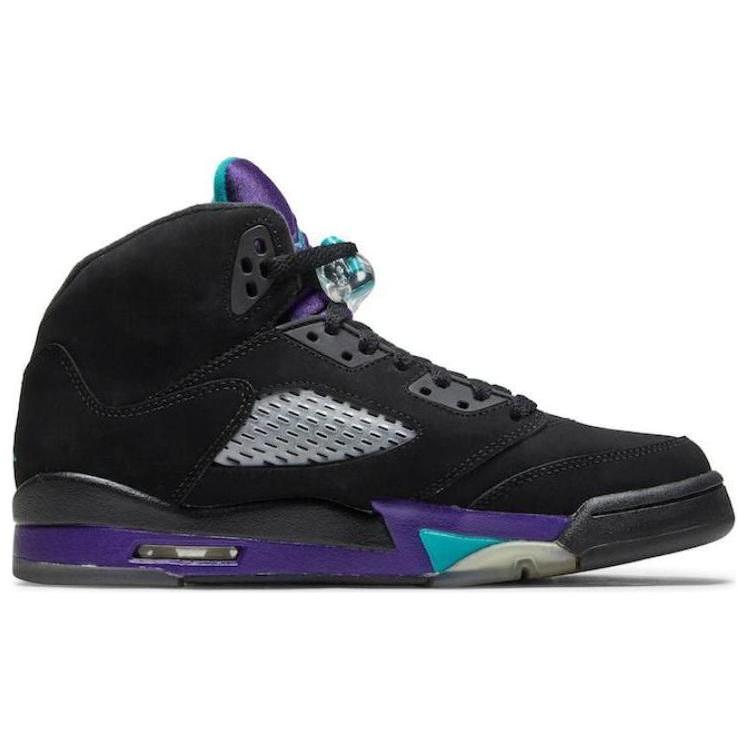 New Jordan 5 Retro Black Grape 2013 GS 440888-007