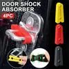 4pcs Car Door Shock Absorber Silicone Protector Noise Reduction Anti-Slam Design Peel & Stick Installation for Sedan