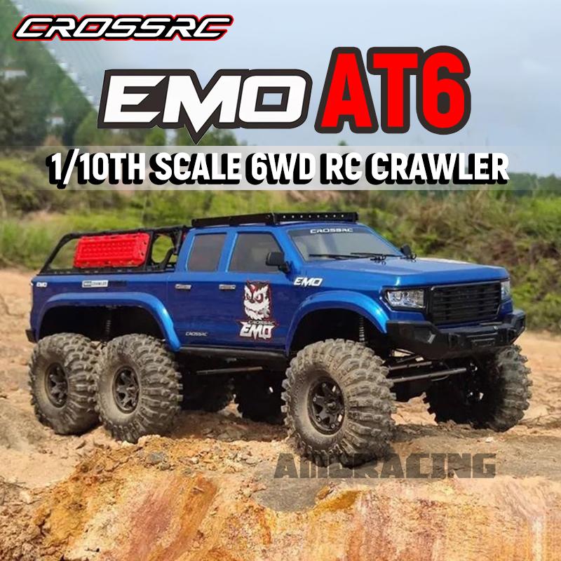 AAXW1 AT6 6X6 6WD 1/10 RC Electric Remote Control Model Off-Road Car Crawler RTR KIT Adult Toys