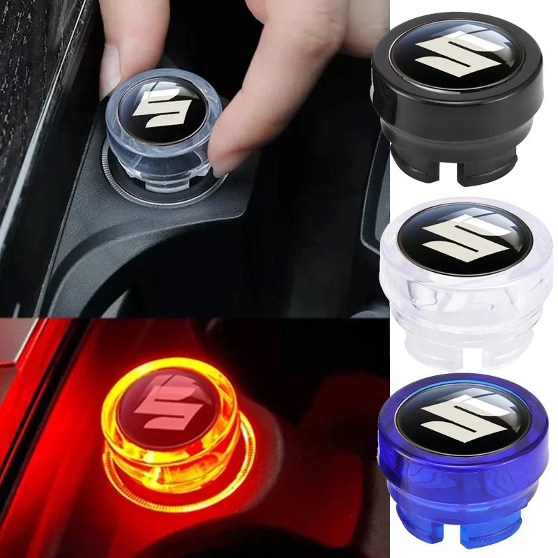 Car Cigarette Lighter Cover Dust Proof Decoration Cap for Suzuki Logo SX4 Samurai S-Cross Jimny Swift Grand Vitara Ignis Baleno