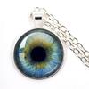 Dragon Evil Eye Glass Necklace Dragon Eye Fashion Evil Eye Necklace Jewelry Men Fashion Necklace For Friends Gift