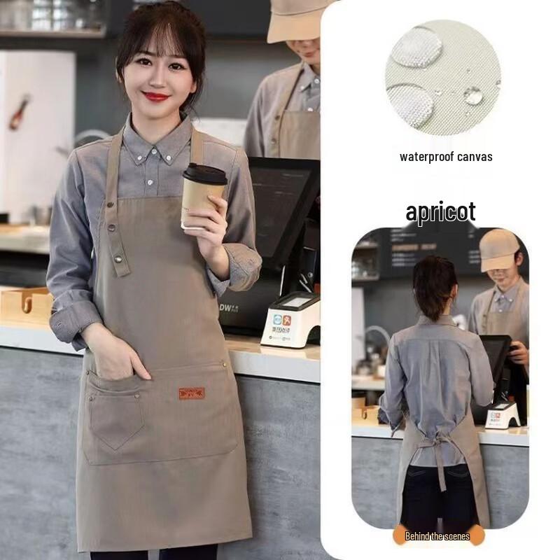 Waterproof Oil-Proof Canvas Apron
