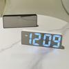 12/24H Format Digital Alarm Clock 2 Levels Brightness LED Digital Clock Sleep Timer  Home Decor