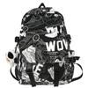 Schoolbag Backpack Men's and Women's Fashion Korean Version of Harajuku Ins Style Simple Junior High School Student Schoolbag Lightweight Trendy Brand