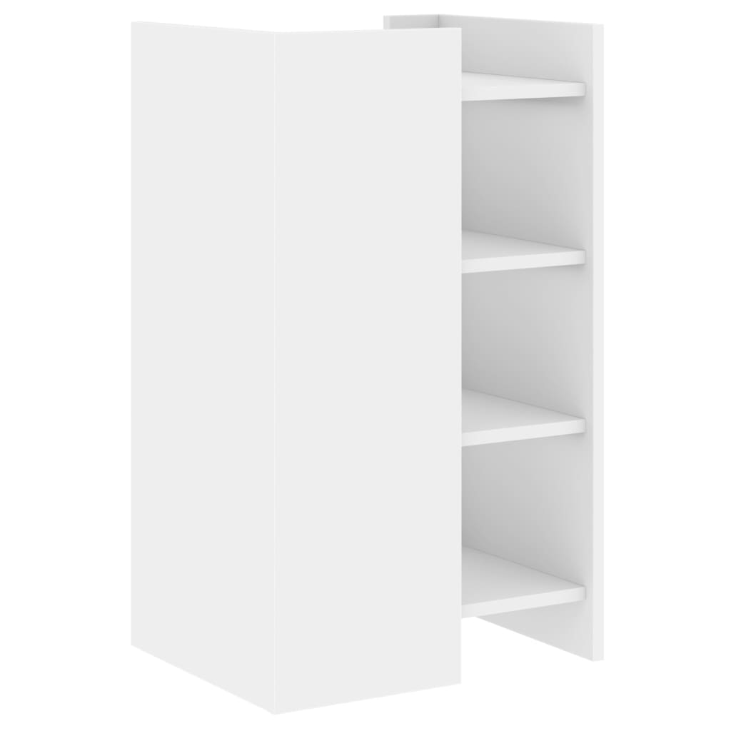 Sideboard White 45 X 35 X 75 Cm Particleboard