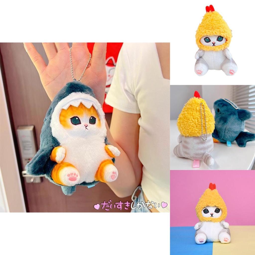 Cute Cat Plush Doll Backpack Pendant For Christmas Trees And More
