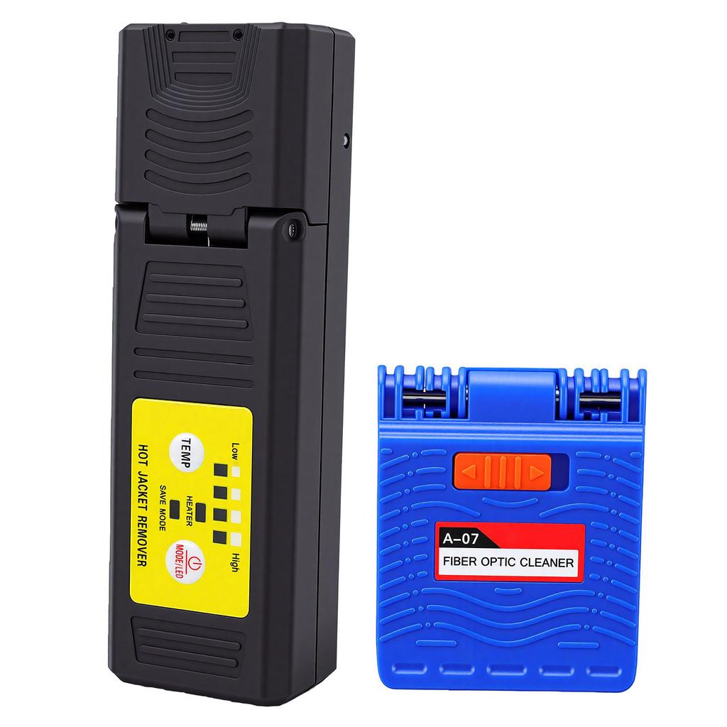 Fiber Optic Thermal Stripper and Cleaning Clip Auto Heating Stripping Tool for 1 48 Cores Bare Ribbon Bundle Fibers 2