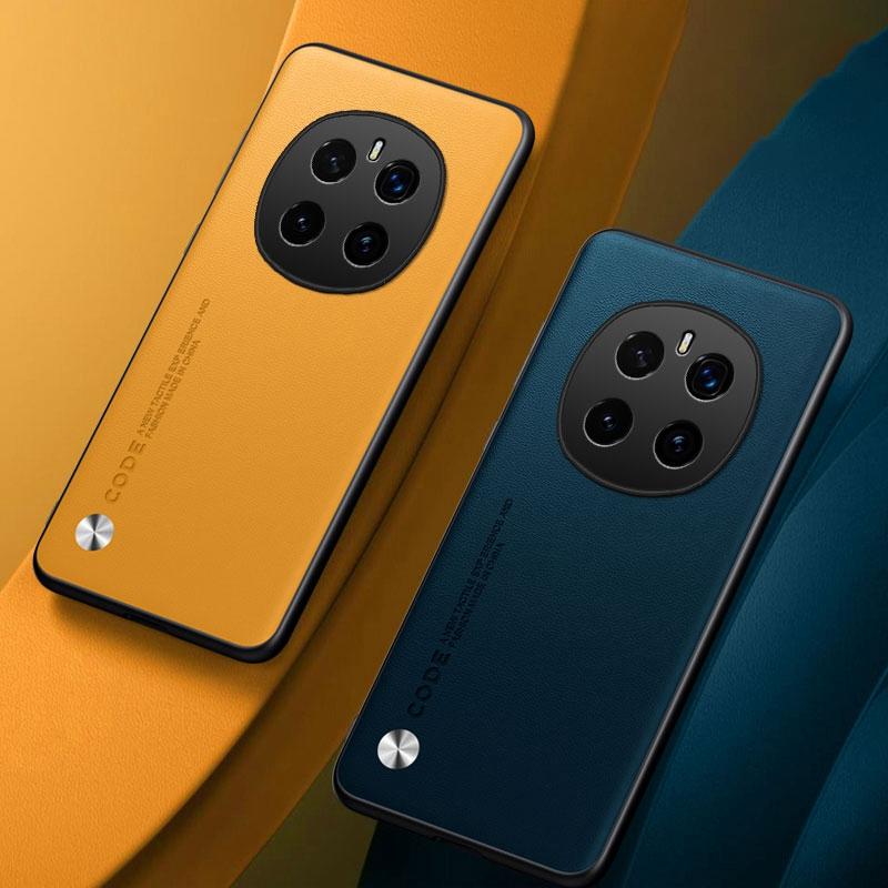 Luxury PU Leather Case For Honor Magic 7 Pro 5G 7Pro Back Cover Matte Silicone Full Protection Phone Case For Honor Magic7 Pro