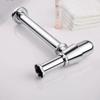Zinc Zinc Zinc Alloy Siphon Drainer Plumbing Tube Adjustable Height Sink Waste Trap Drain Kit  Outlet