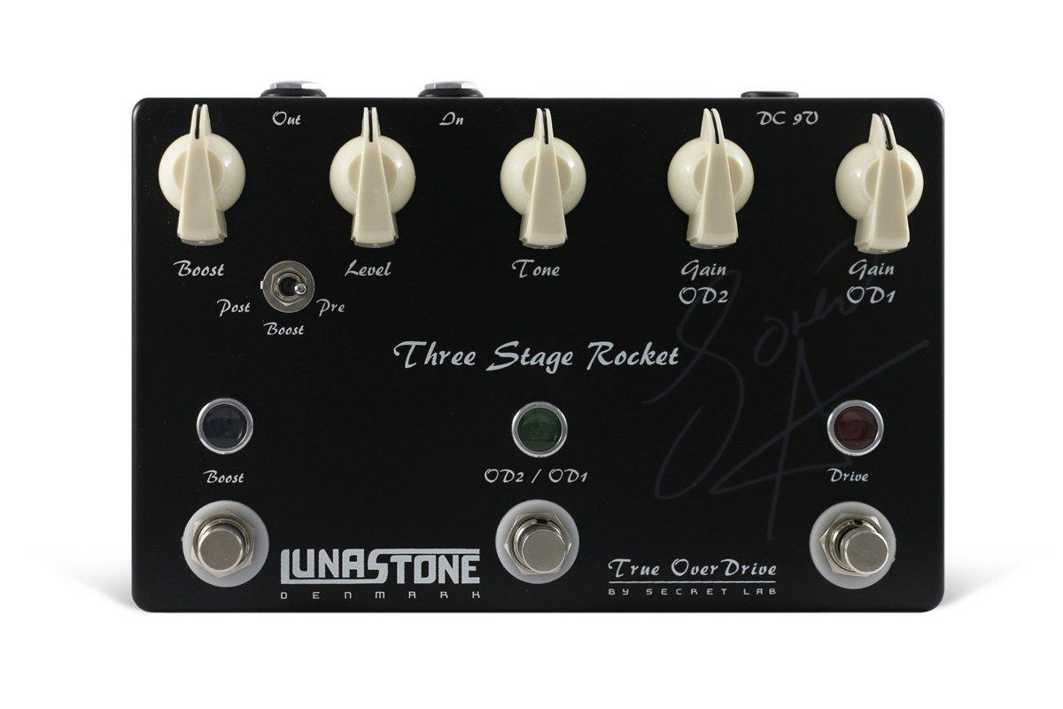 

Lunastone Three Stage Rocket Overdrive Booster Pedal &